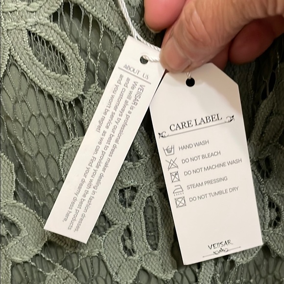 Cocktail Dress, Sleeves
Military green
Size M - Picture 7 of 14